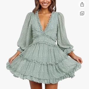 Long Sleeve Amazon Dress
